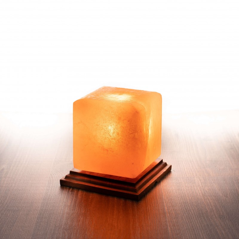 Himalája kristálysó lámpa kocka Himalája kristálysó lámpa kocka