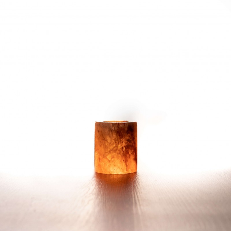 Himalája kristálysó mécses, henger