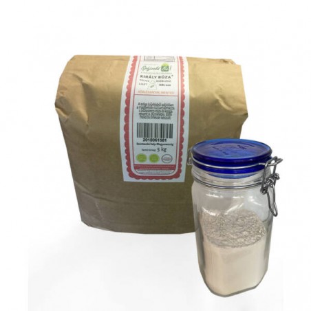 Királybúza TELJES KŐRLÉSŰ liszt KBL 220 - 5 kg