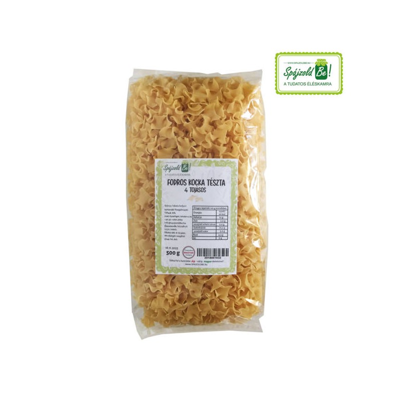 Fodroskocka tészta 4 tojásos 500 g