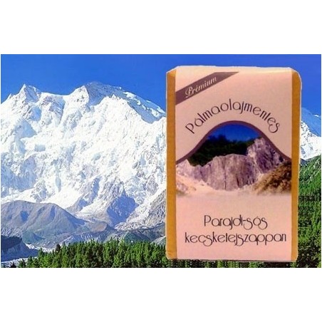 Pálmaolaj mentes Parajdi-sós kecsketejszappan - kézműves (100 g)
